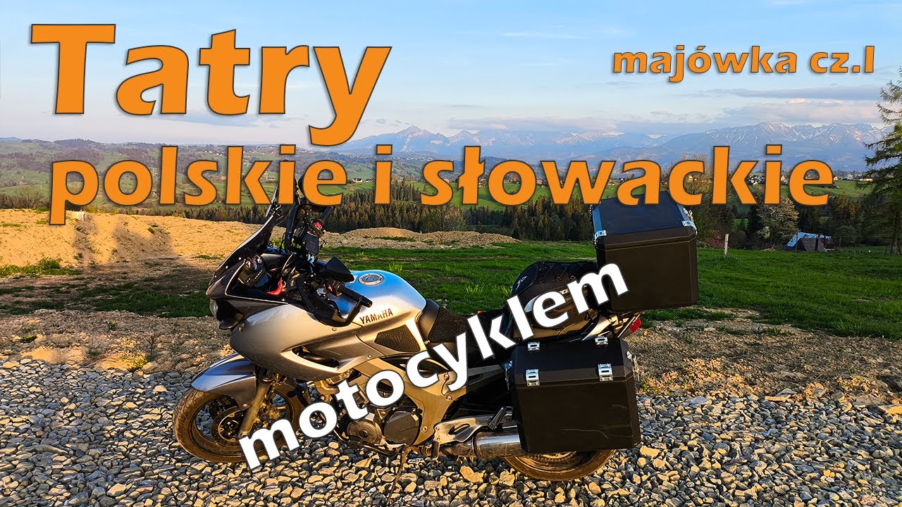 Tatry Motocyklem - Jaskinia Bielska i Sysl'ovisko - Majówka cz. 1