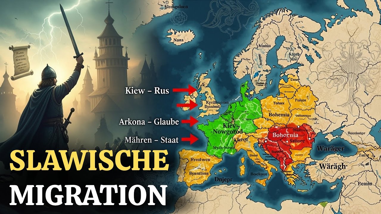 Die Geschichte der gro&szlig;en Migration der Slawen | Wie konnten sie im Stillen halb Europa erobern?
