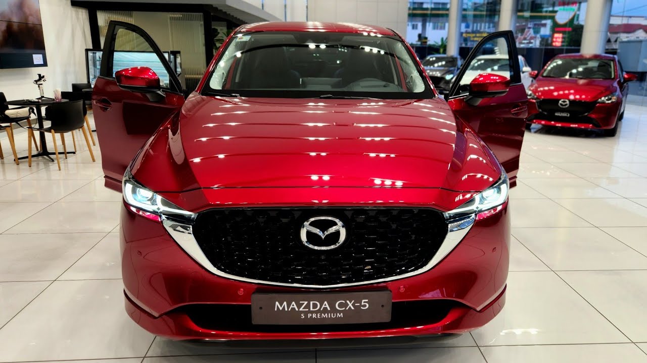 All-New Mazda CX-5 ( 2025 ) family SUV - Red Color