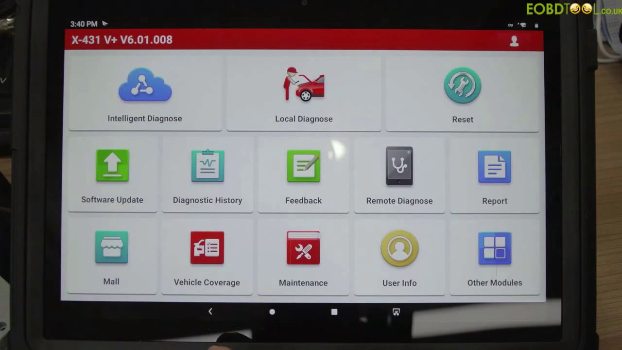 How to register and upgrade Launch X431 Pro 3