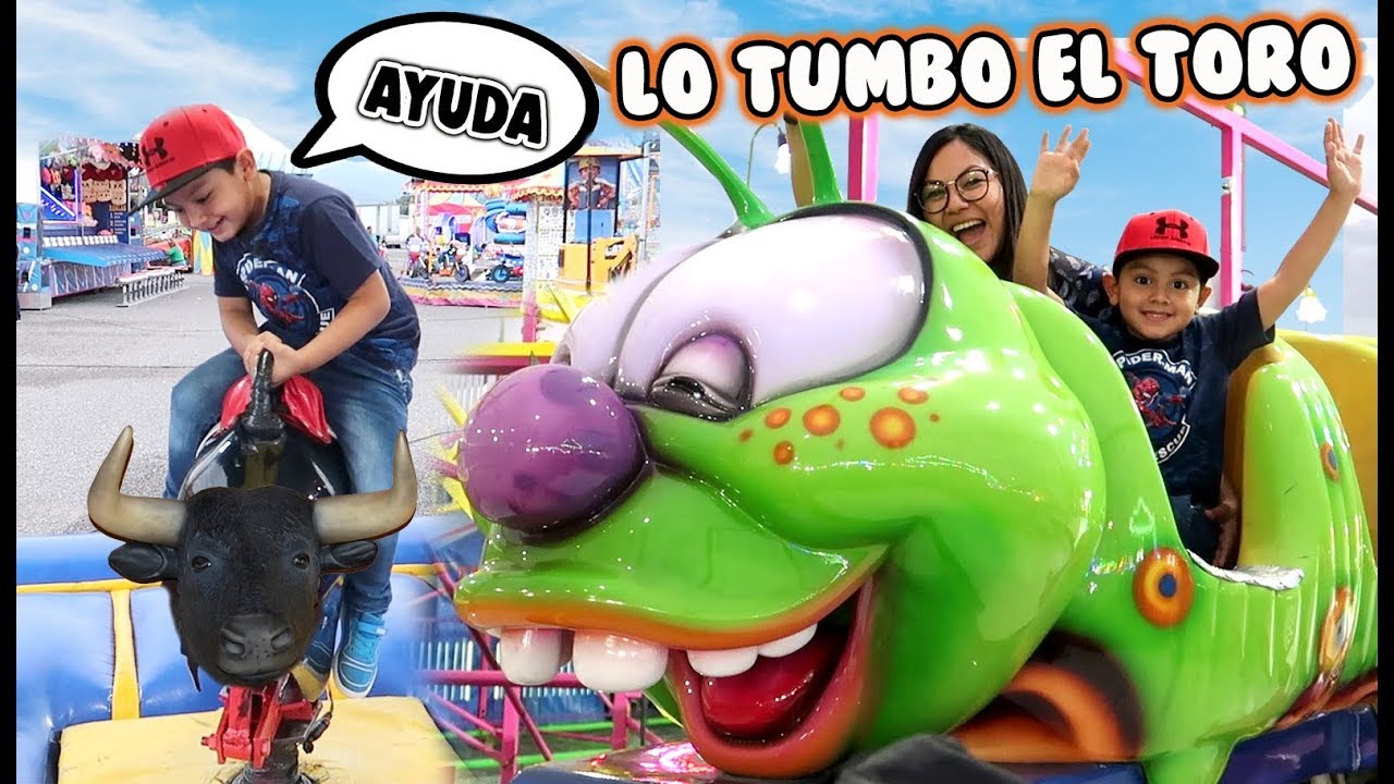Fuimos a la Feria | Dia de Juegos Mecánicos | Family Juega