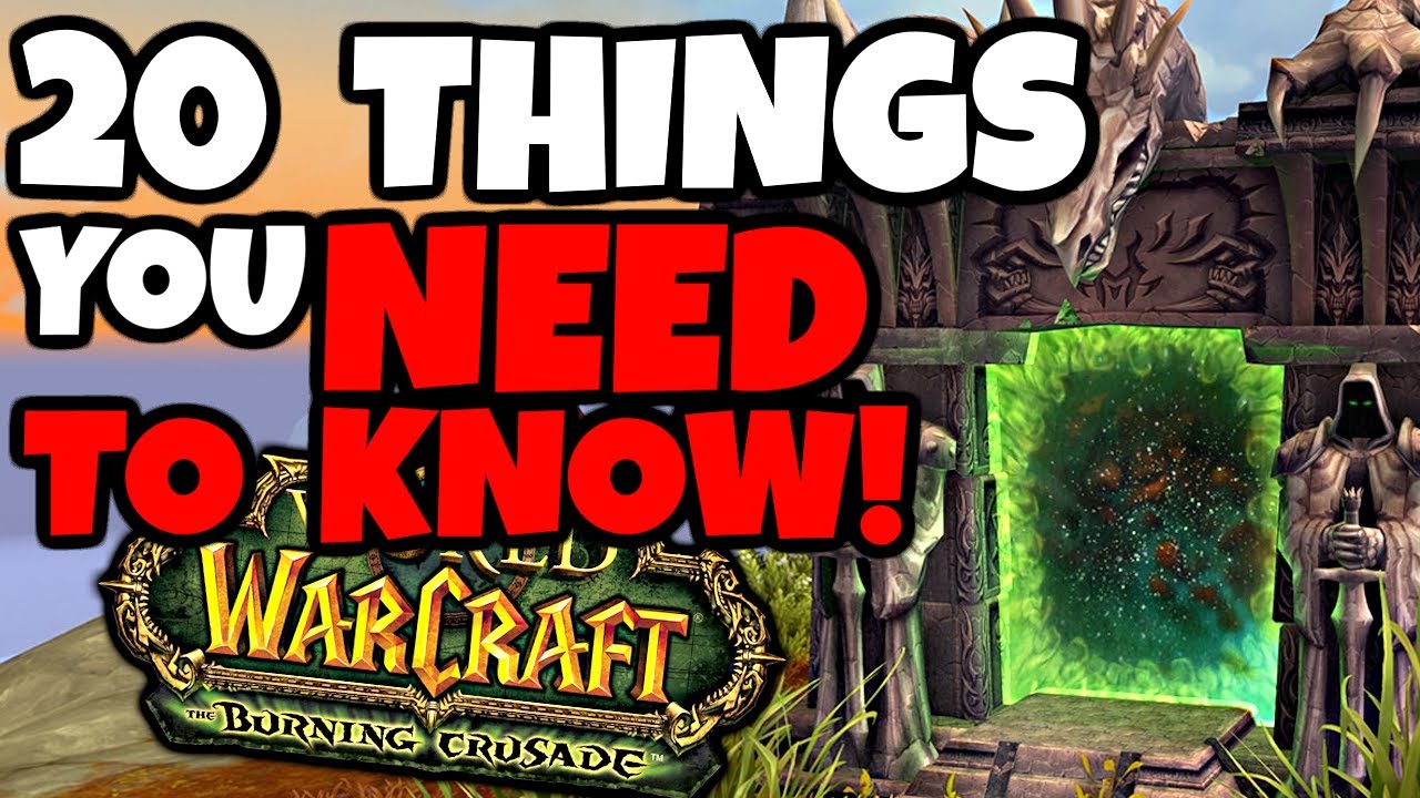 20 Things You NEED To Know For TBC Anniversary - Tips & Tricks!