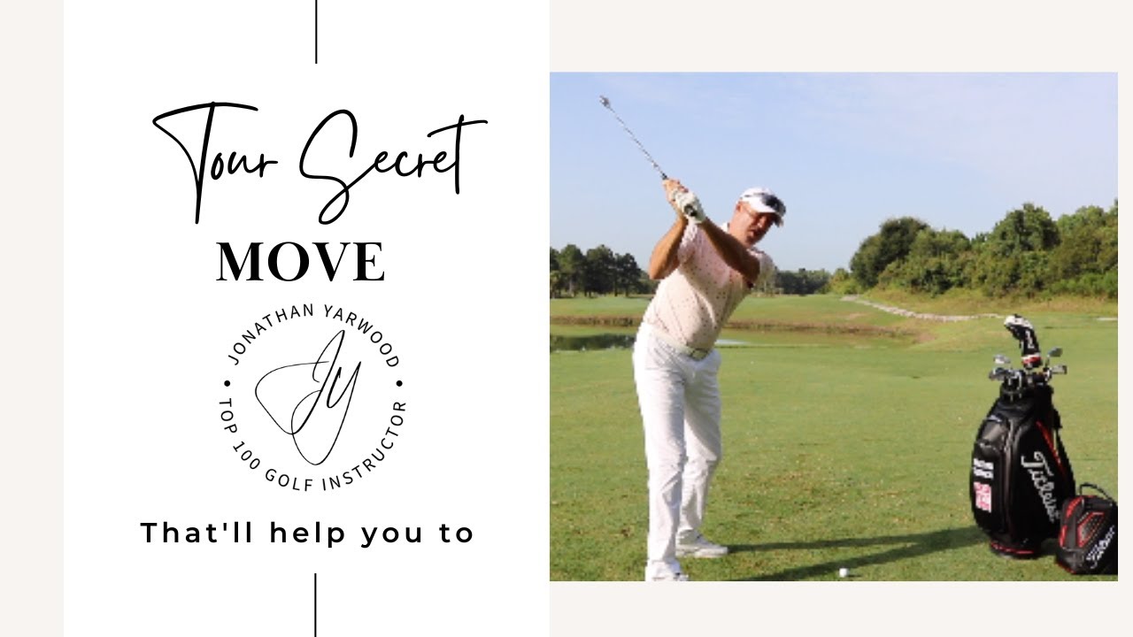 Golf swing tour secret magic move. It can help your golf swing too.