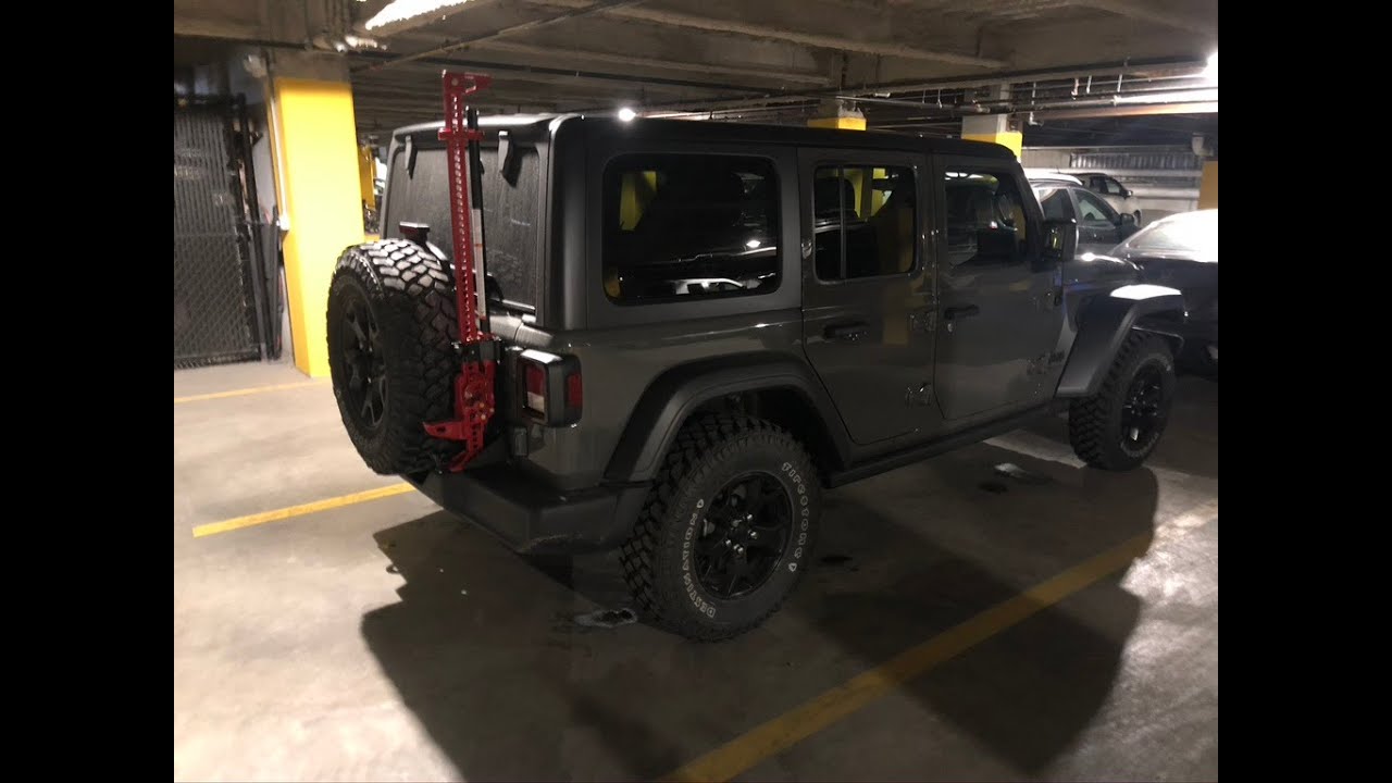 Jeep JL - Hi-Lift Jack Carrier/Mount Install