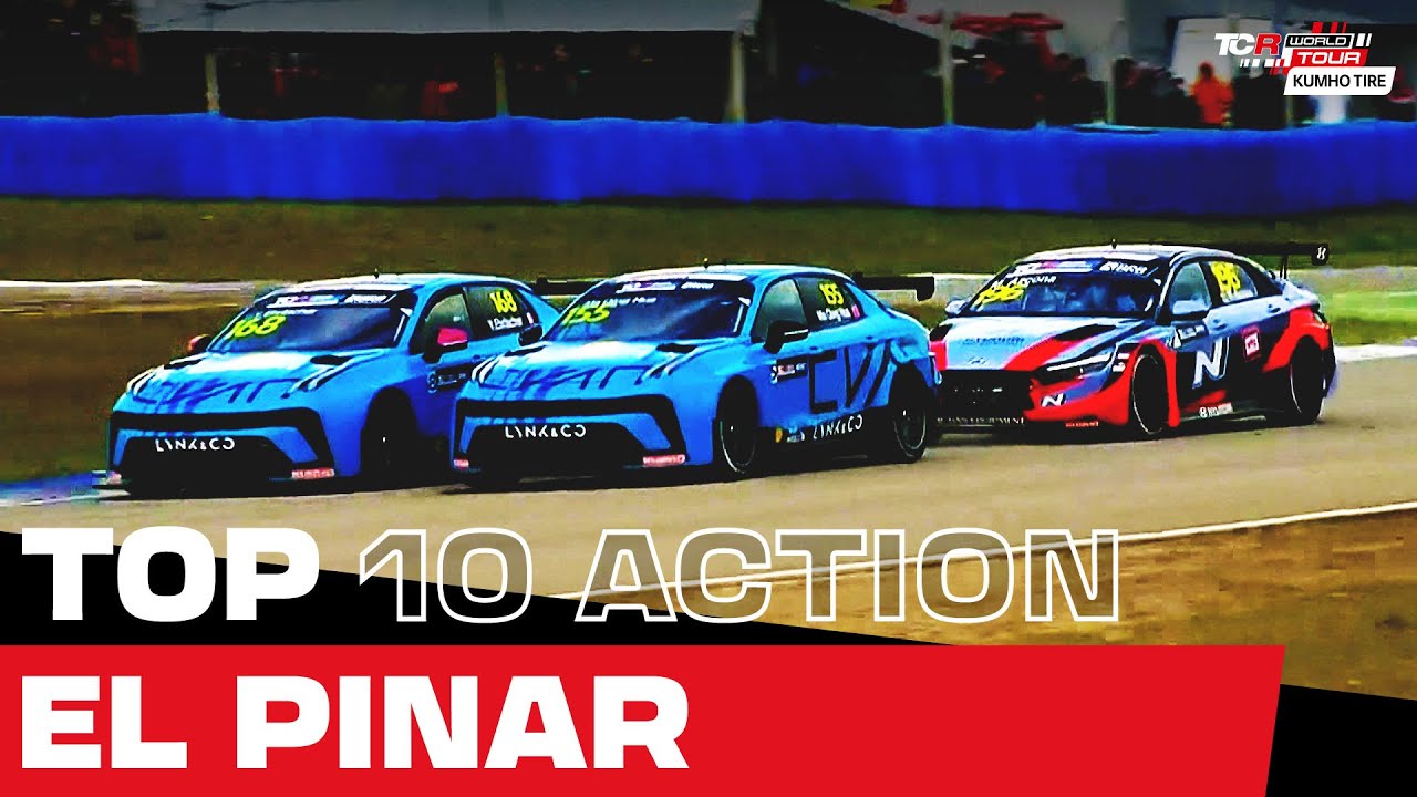El Pinar | TOP 10 ACTION | 2023 KUMHO TCR World Tour