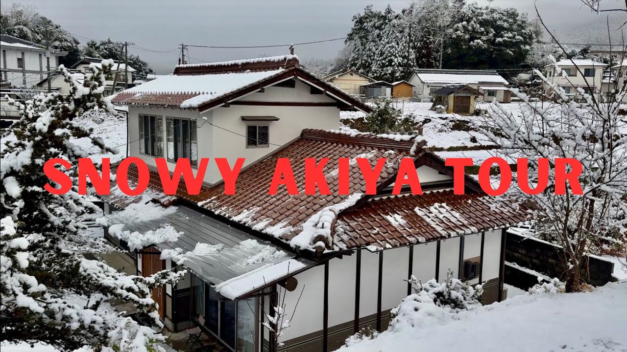 Snowy Walk: Lessons from Our Renovated Akiya in Rural Japan