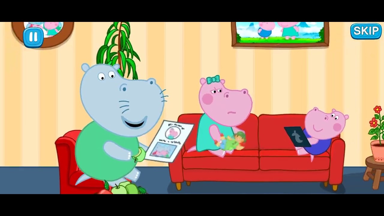 How to play game (peepa pig supermarket shopping game) (like share and subscribe my videos please🙏)