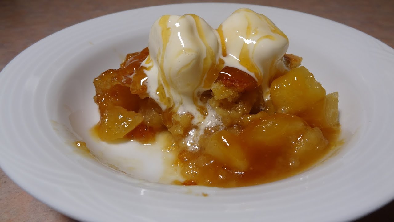 Easy Apple Self Saucing Pudding