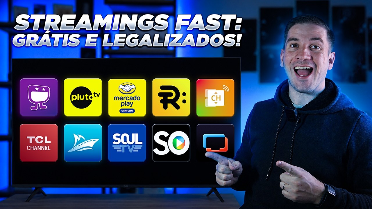 OS MELHORES APPS de STREAMING FAST para SMART TVs - GUIA COMPLETO