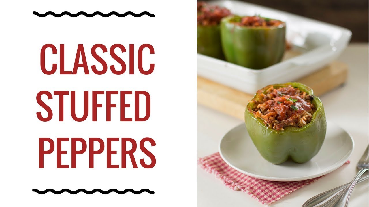 How to Make Classic Stuffed Peppers