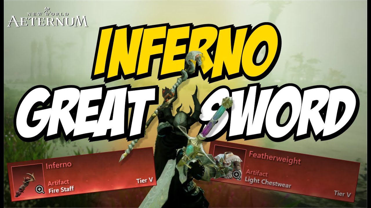 🎮 New World | Inferno & Great sword ⚔️