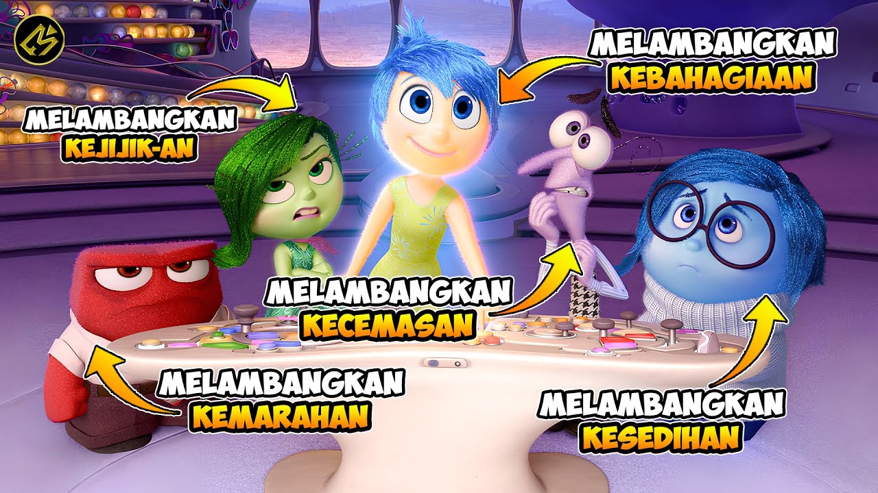 WOW‼️TERNYATA MAKHLUK INI YANG MENGATUR EMOSI MANUSIA‼️|| Alur Cerita Film INSIDE OUT (2015)