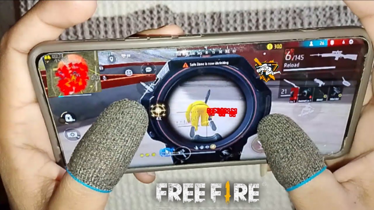 Handcam ⚡ Solo Vs Squad 🎯 M4A1 + MP5  Best Mobile Gameplay 