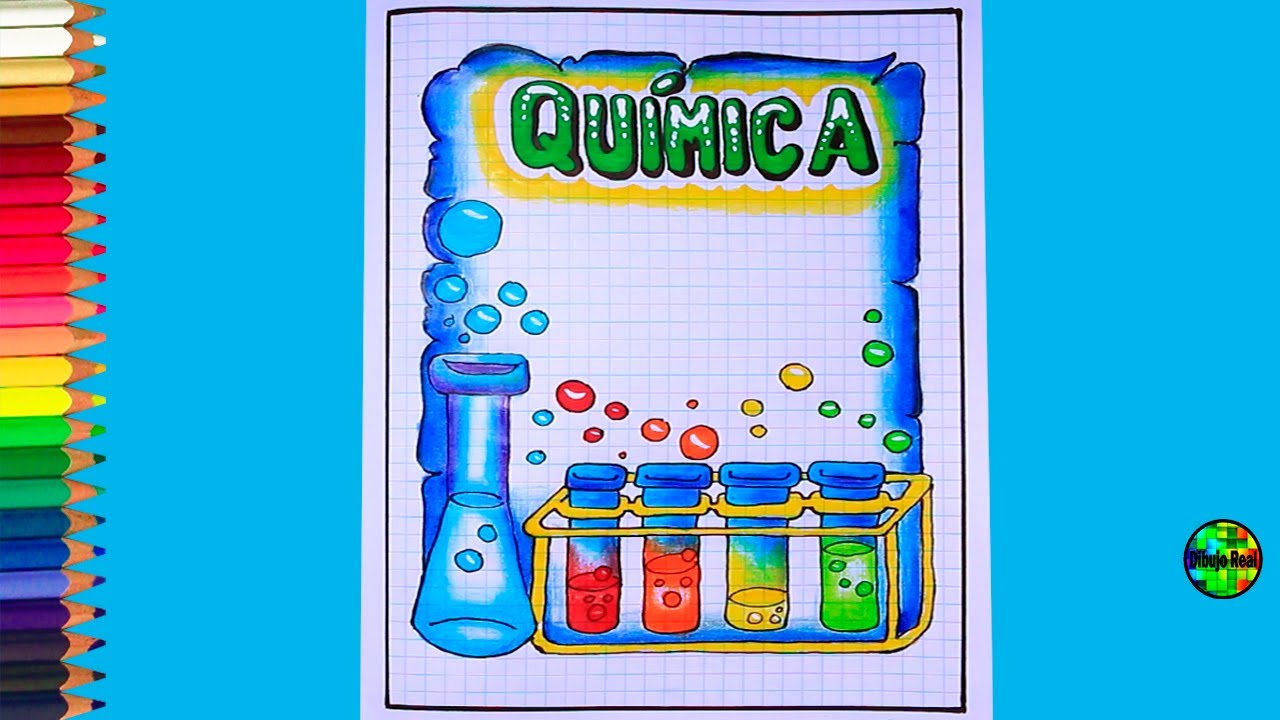 Como dibujar caratula para QUÍMICA fácil