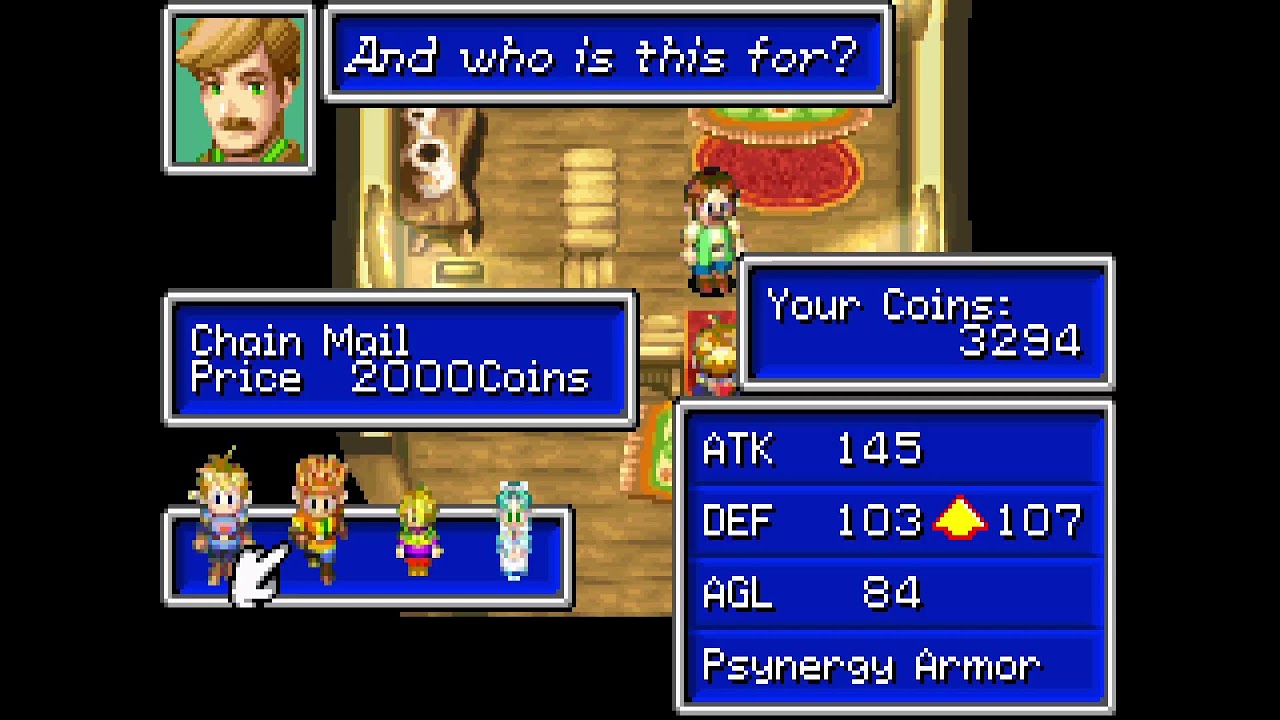Playing GBA Golden Sun - Part 3 - Trees! (Got Mia/did Tower before this!)