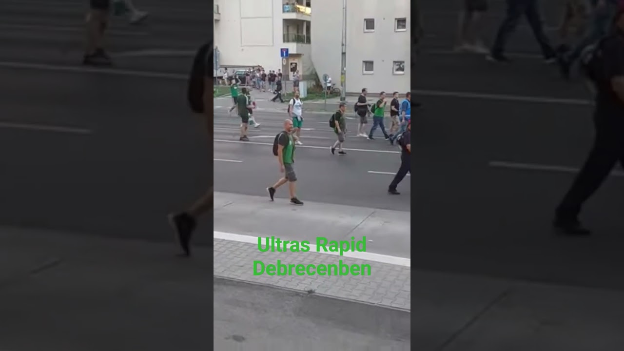 Ultras Rapid Debrecenben