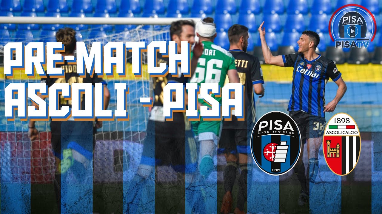 PISA TV | Trasferta ad Ascoli per i nerazzurri ⚫️🔵