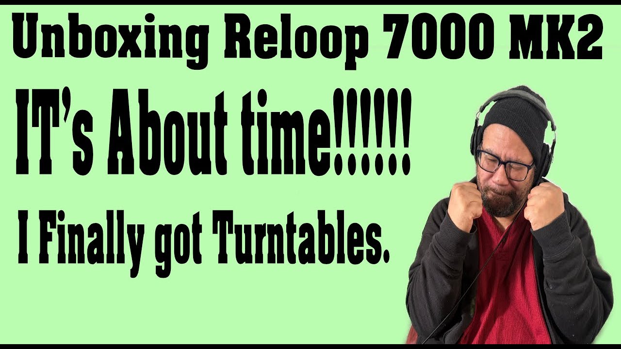 Unboxing Reloop 7000 Mk2
