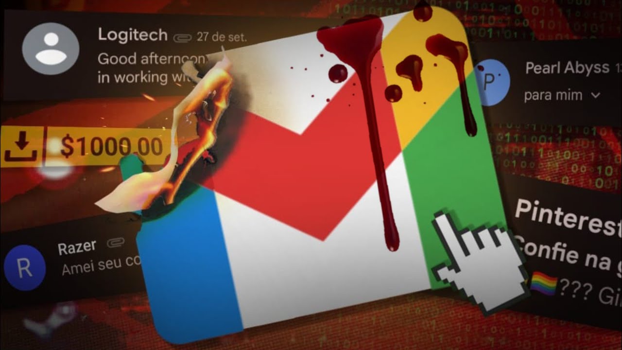 OS GOLPES DO E-MAIL: ASSASSINO DE CANAIS!!