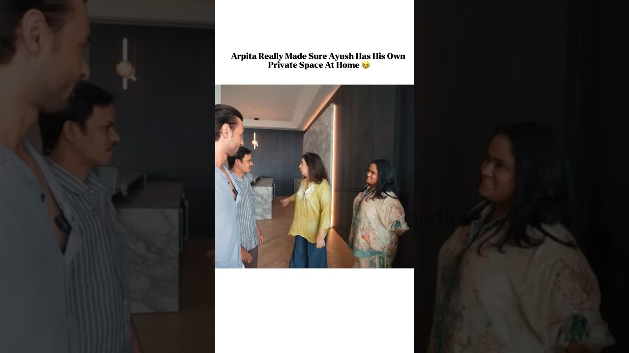 ayush&rsquo;s private space in his home ❤️#arpitakhan #shorts