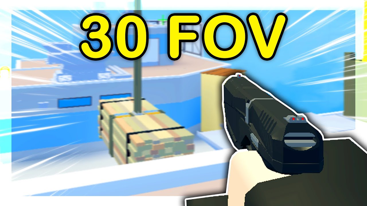 I Used 30 FOV In ROBLOX Arsenal...