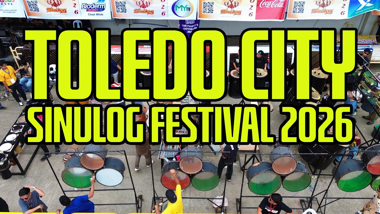 Toledo City’s Tribu Masadyaon Instrumentalists | Sinulog Festival 2026 #sinulog2026