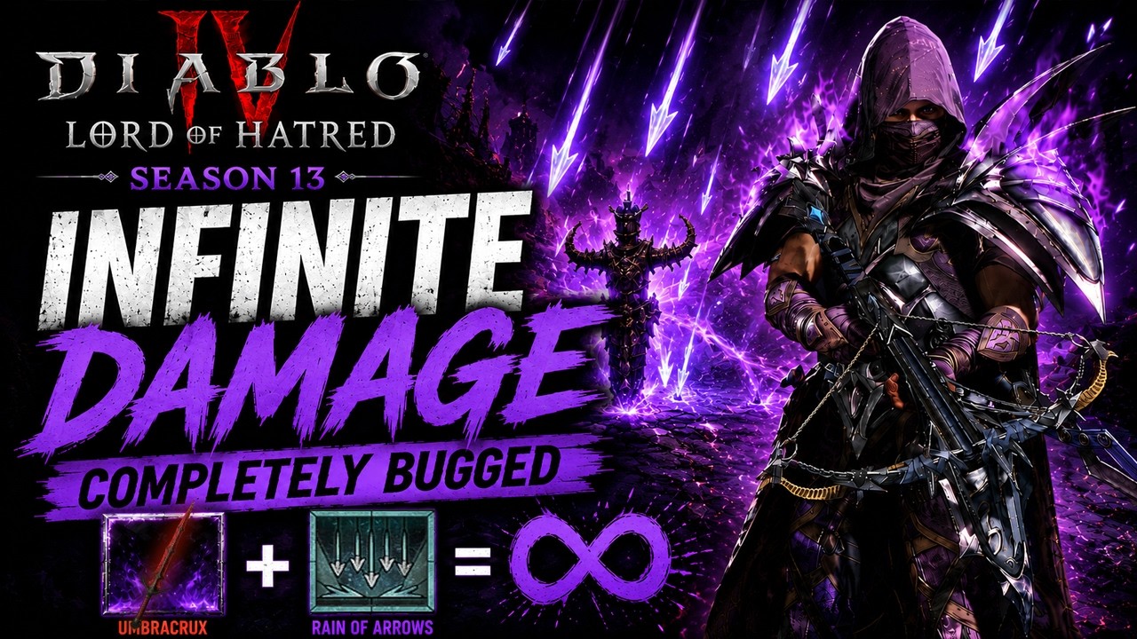 This Rogue Build is COMPLETELY Bugged &ndash; Infinite Damage in Diablo IV Season 13