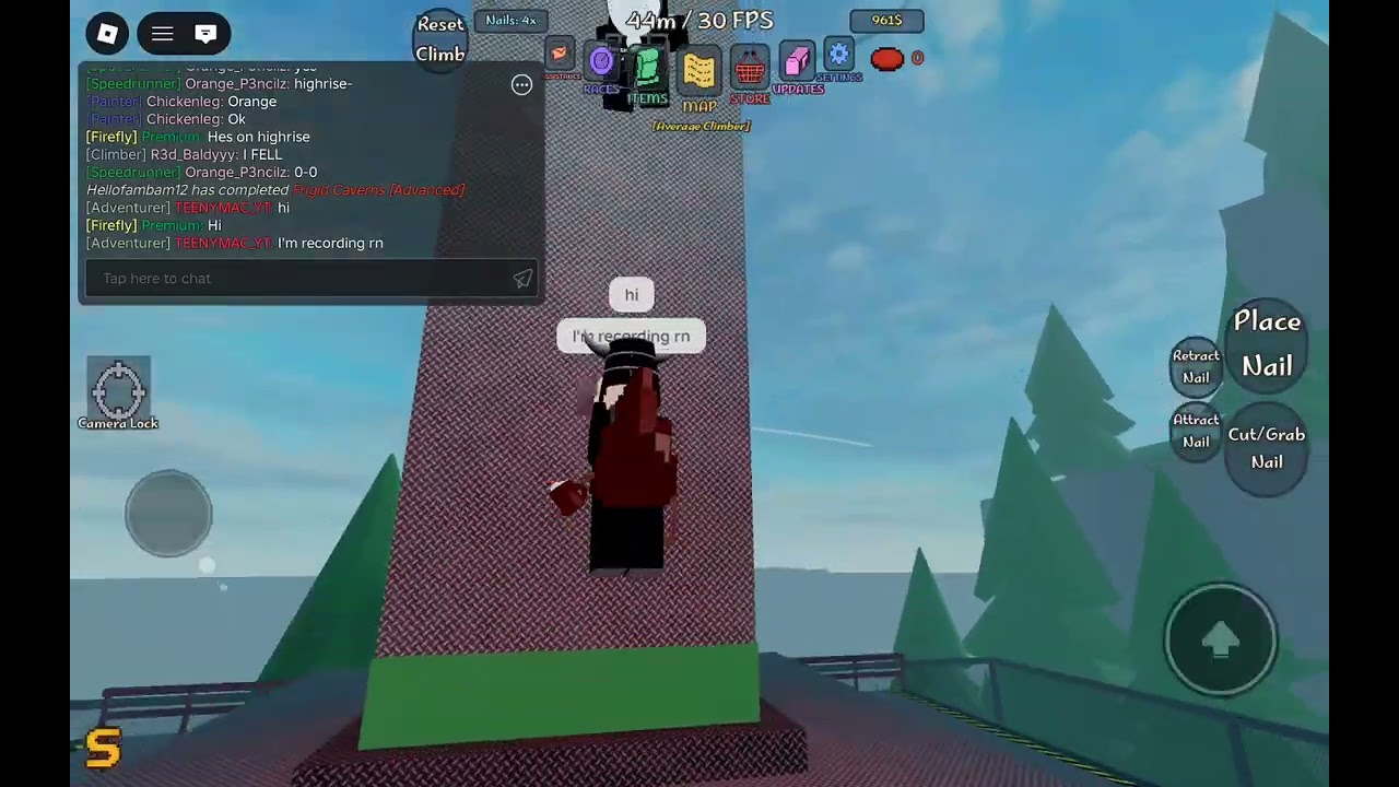Climbing game pt.1