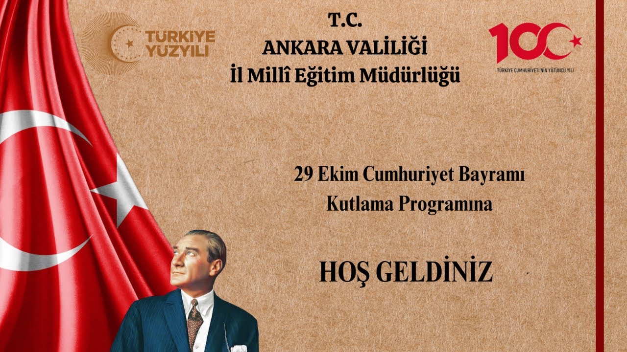 MERAL 29 EKİM 2023 CUMHURİYET BAYRAMI KUTLAMA TÖRENİ