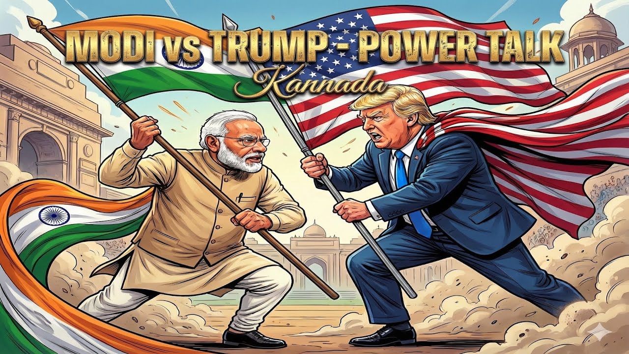 Modi vs Trump - Power Talk - Kannada Song | @NarendraModi @DonaldJTrumpforPresident