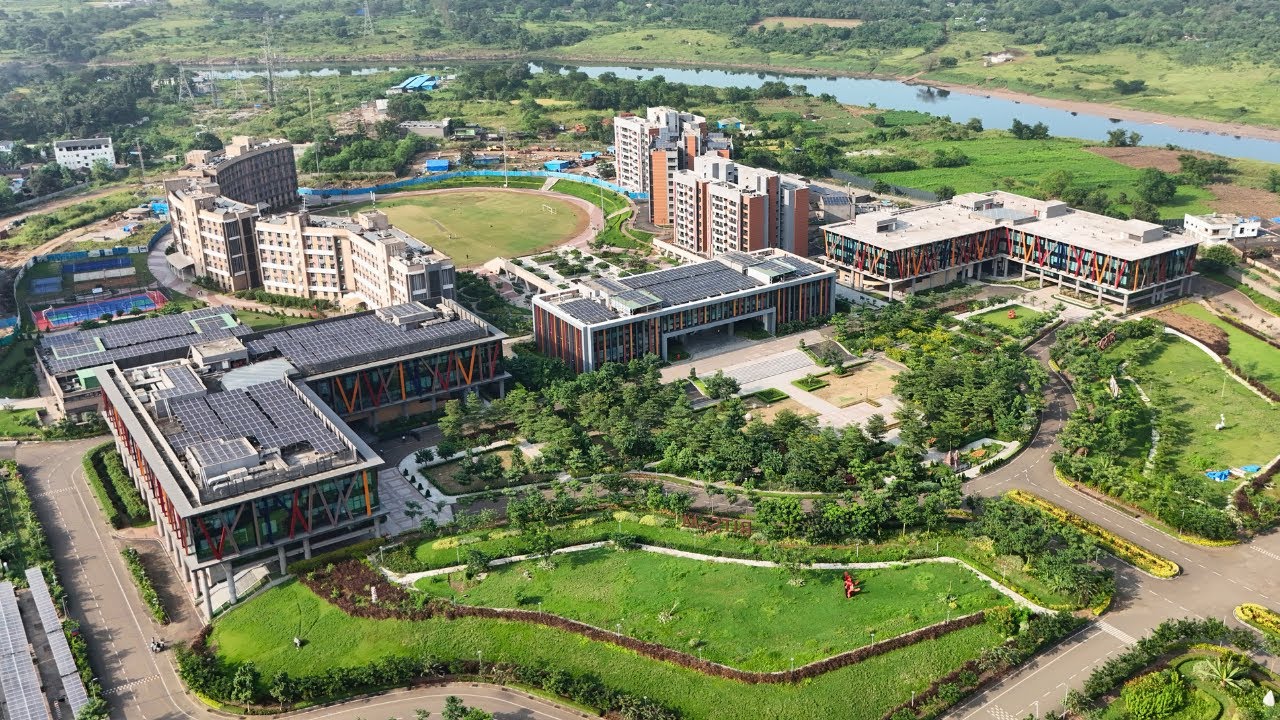 A Drone Tour of the BITS Pilani Mumbai Campus