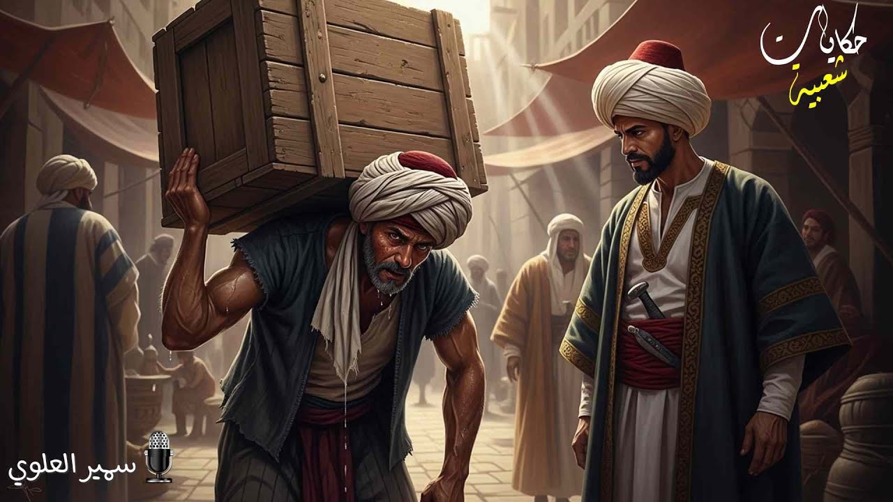 قصة الحمال الذي ترك أطفاله جياعا و تبع سرابا في الصحراء و في النهاية مفاجأة غيرت حياته للأبد.