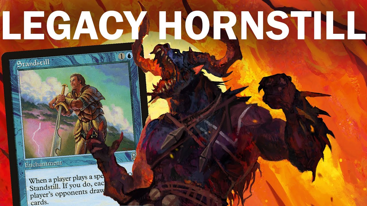 IT'S MINOTAURIN TIME! Legacy Izzet Hornstill. Combo Control Didgeridoo Standstill w/ Urza's Saga MTG