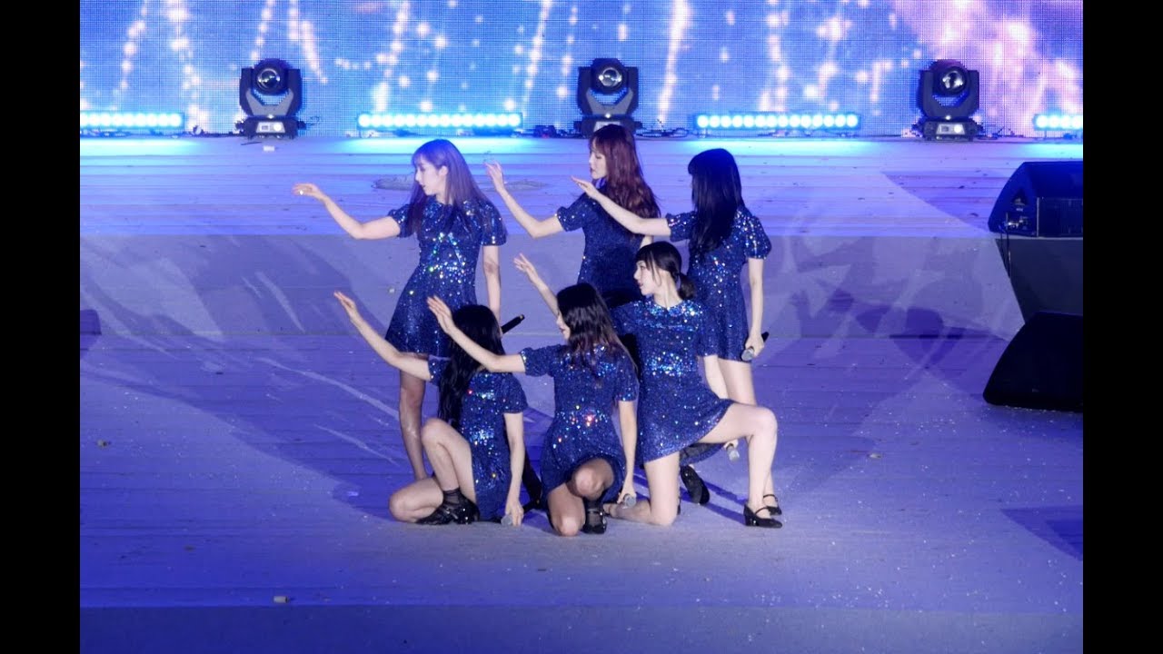 180615 여자친구 (GFRIEND) '밤(Time for the moon night)' [4K] 직캠 Fancam (강원도민체육대회) by Mera