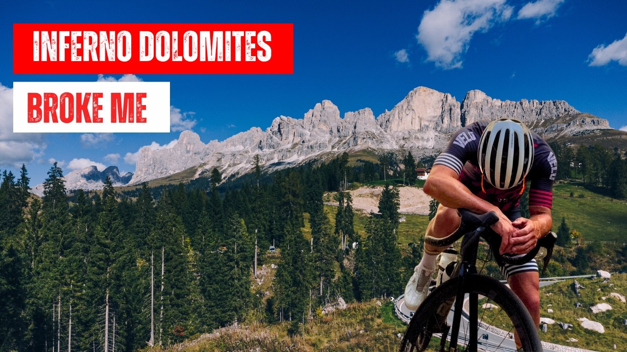 Адские Доломиты: мой самый трудный день на велосипеде.