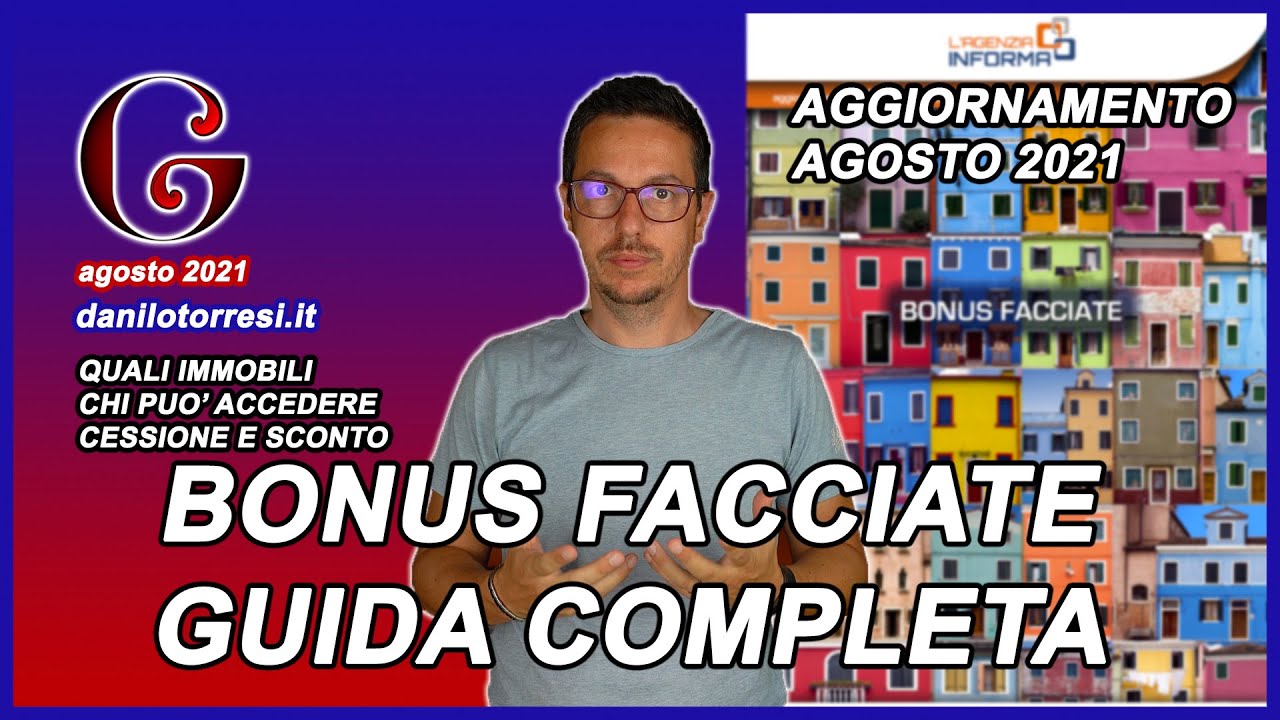 BONUS FACCIATE 90 la guida 2021 completa aggiornata ad agosto
