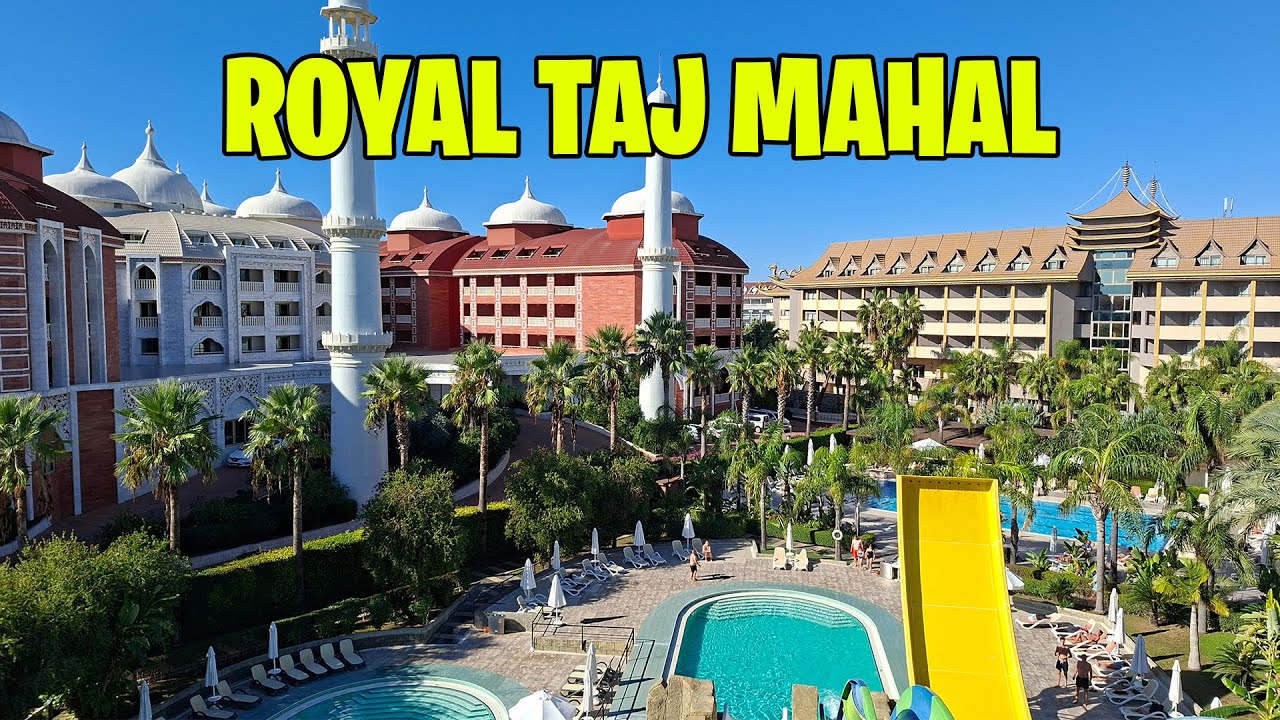 ROYAL TAJ MAHAL | ЛУЧШИЙ ОТЕЛЬ В ТУРЦИИ!! 😍👑 | Отели в Сиде | Роскошный отель