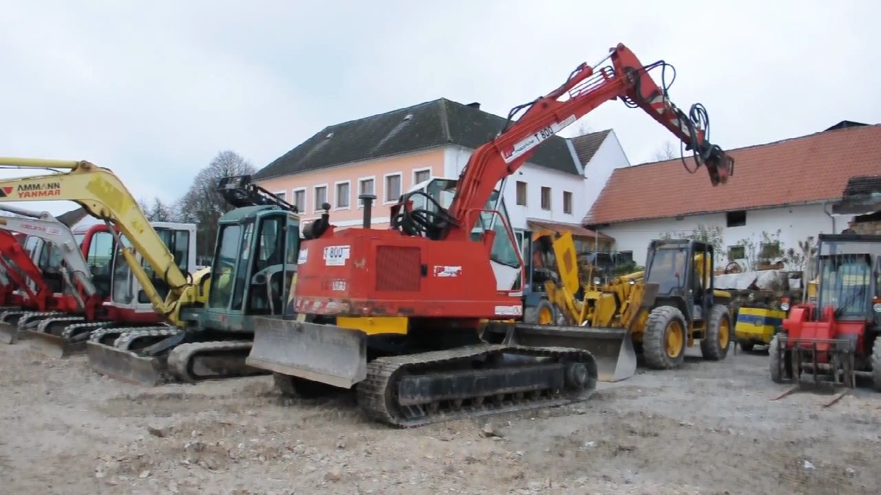 OP T800C Forstbagger Umschlagbagger