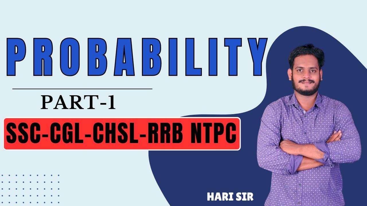 PROBABILITY BASICS || PART 1 || SSC CGL CHSL RRB NTPC #sscmalayali