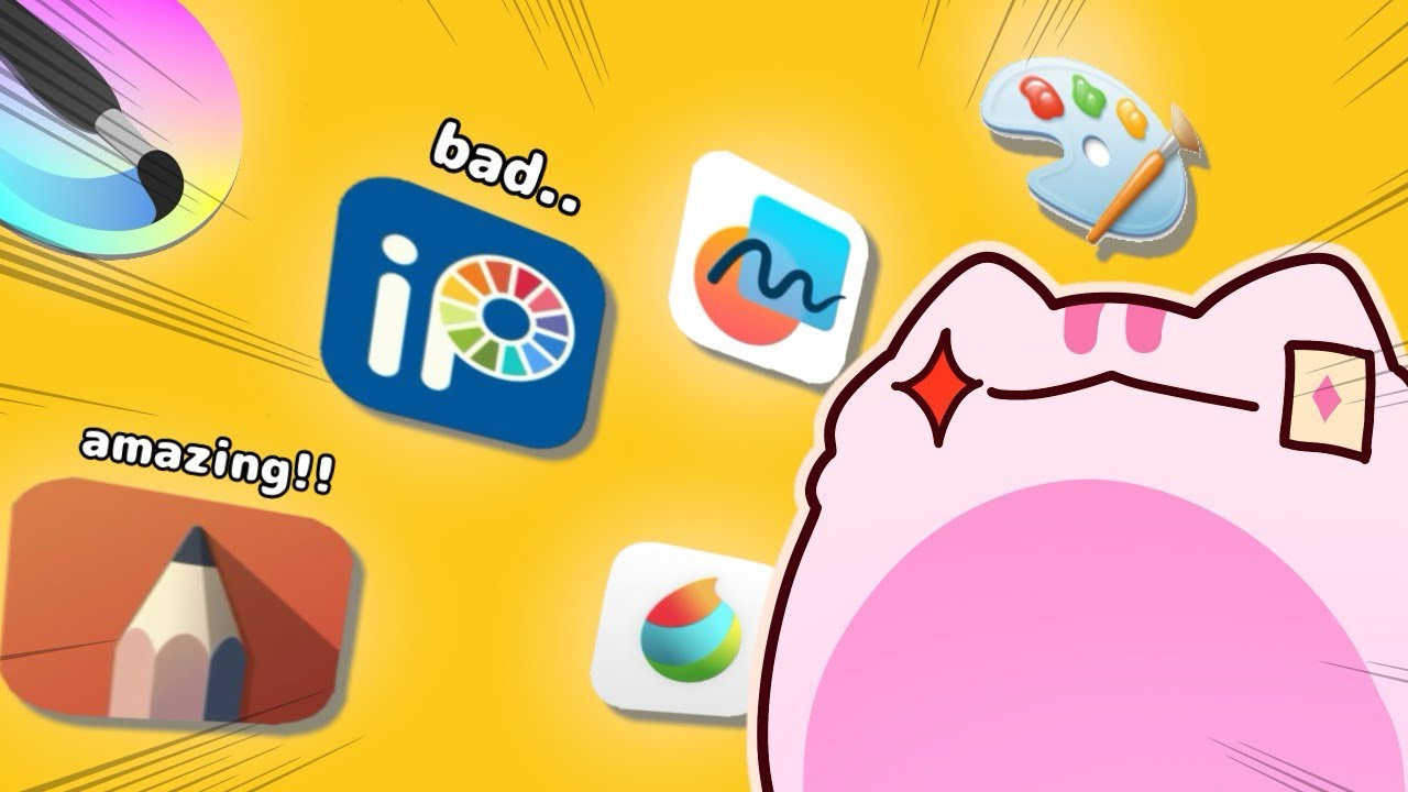 WHICH is the BEST FREE Drawing App