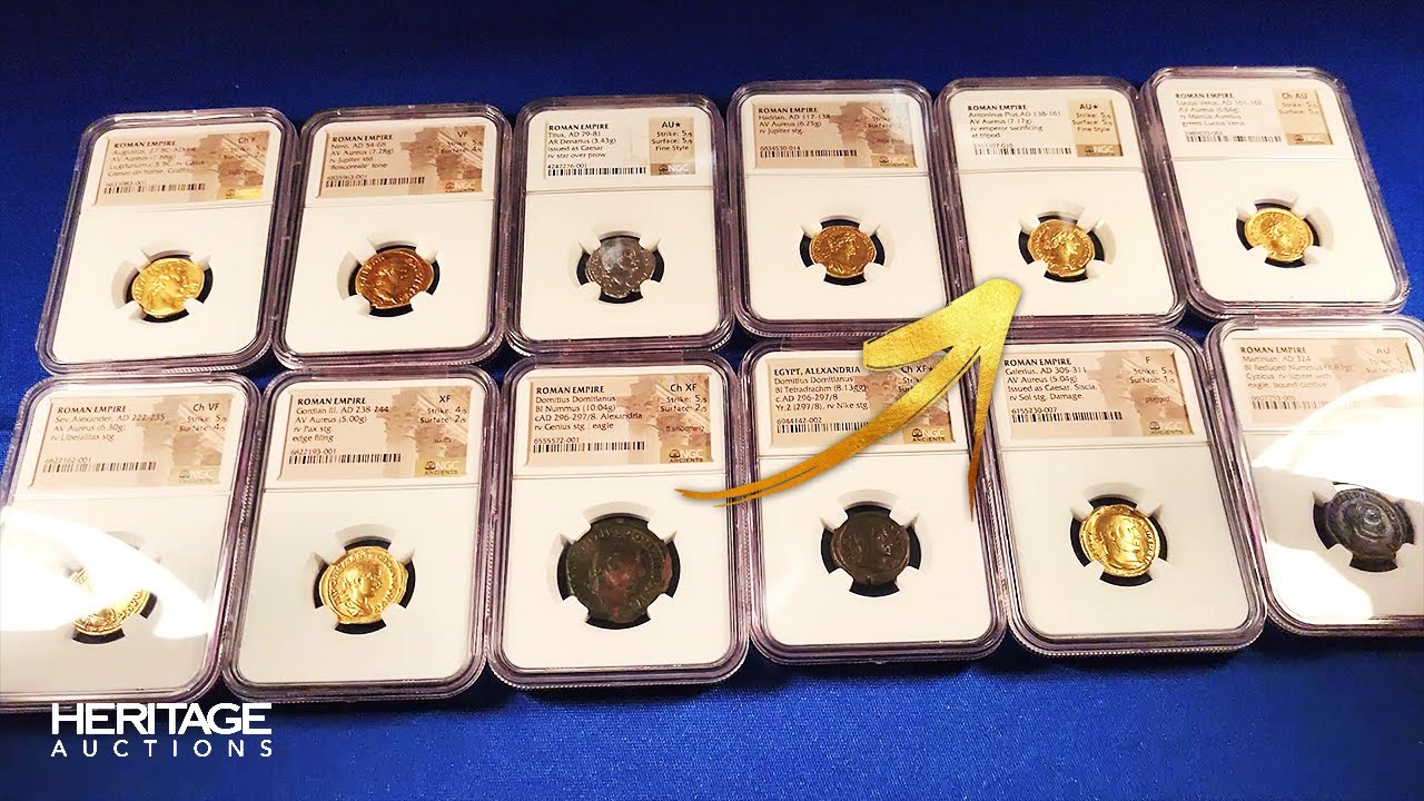 INCRE&Iacute;BLES MONEDAS DEL IMPERIO ROMANO | Subasta Heritage Auctions