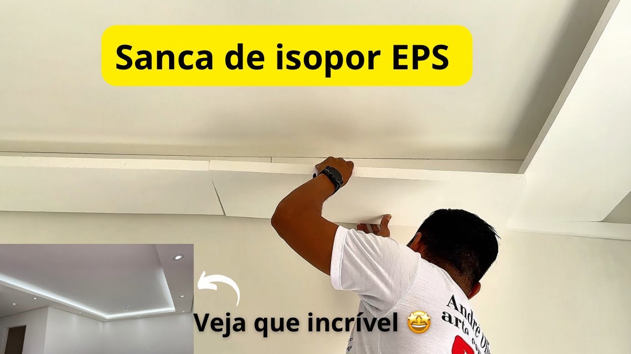 Fa&ccedil;a Voc&ecirc; Mesmo: Sanca de Isopor F&aacute;cil e R&aacute;pida para Iniciantes