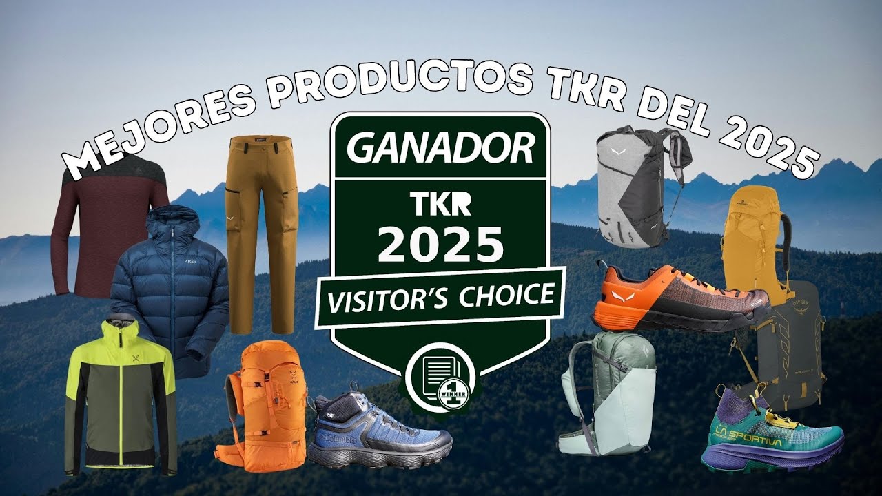 VISITOR'S CHOICE TKR 2025 | Estos son los MEJORES productos de trekking del año según vuestros votos