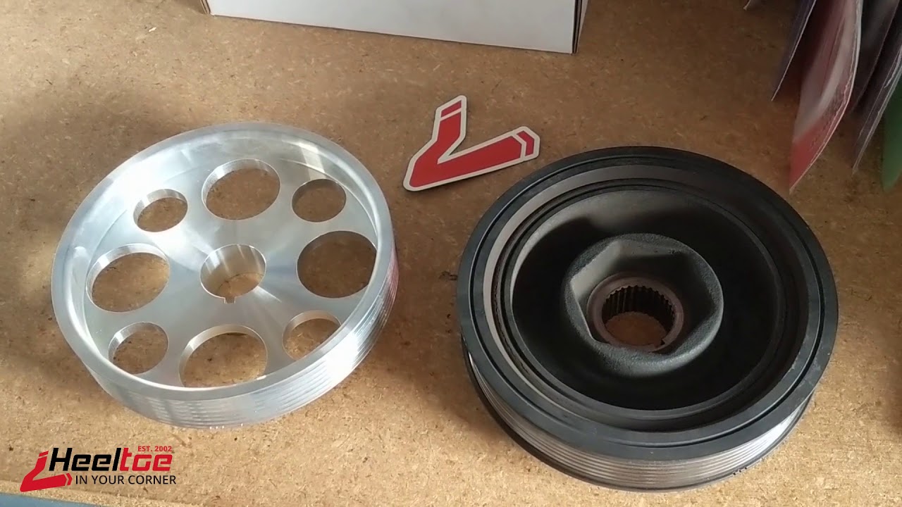 Heeltoe's Take On Alloy Crank Pulleys for Honda/Acura Engines
