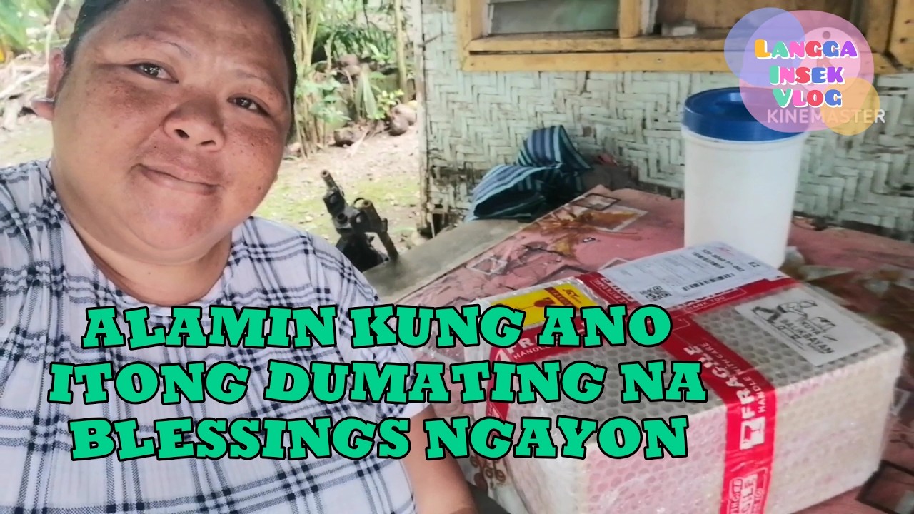 MAY DUMATING NA PACKAGE SA  AMIN PERO HINDI NAMIN ALAM KUNG ANO ANG LAMAN KAYA SABAY NATING ALAMIN