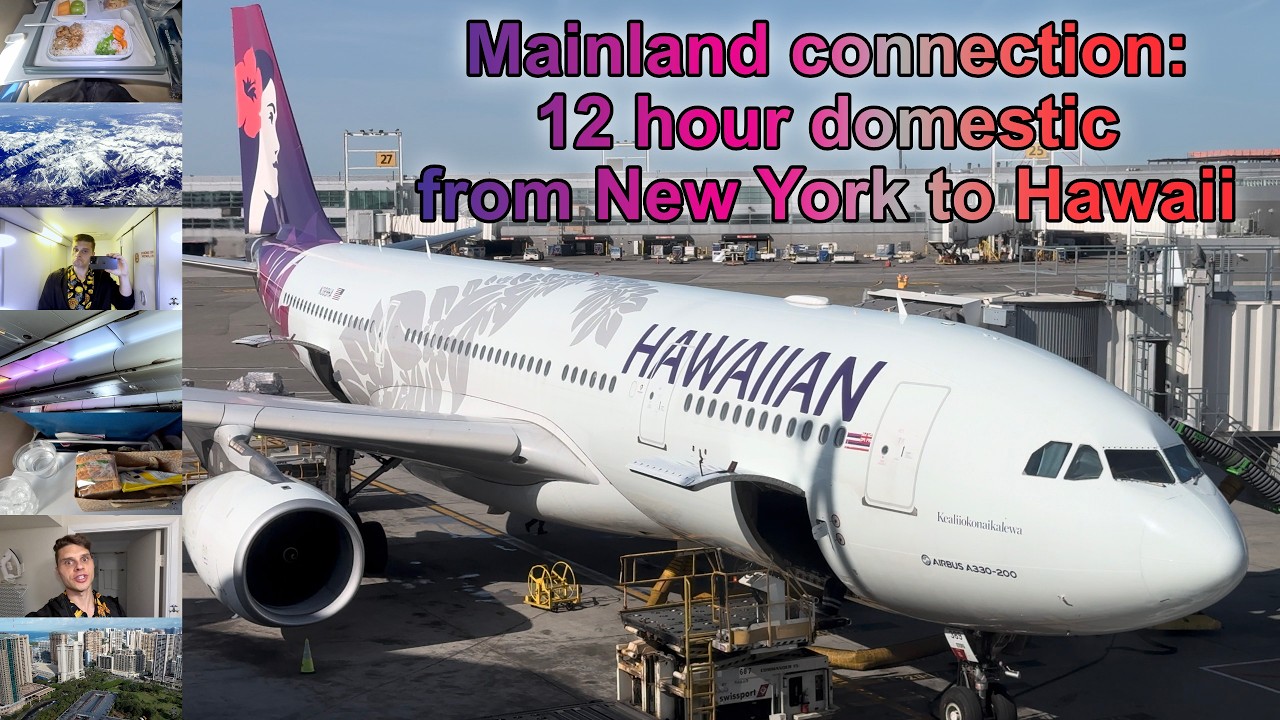 What to expect on a 12-hour domestic flight | Hawaiian Airlines Economy