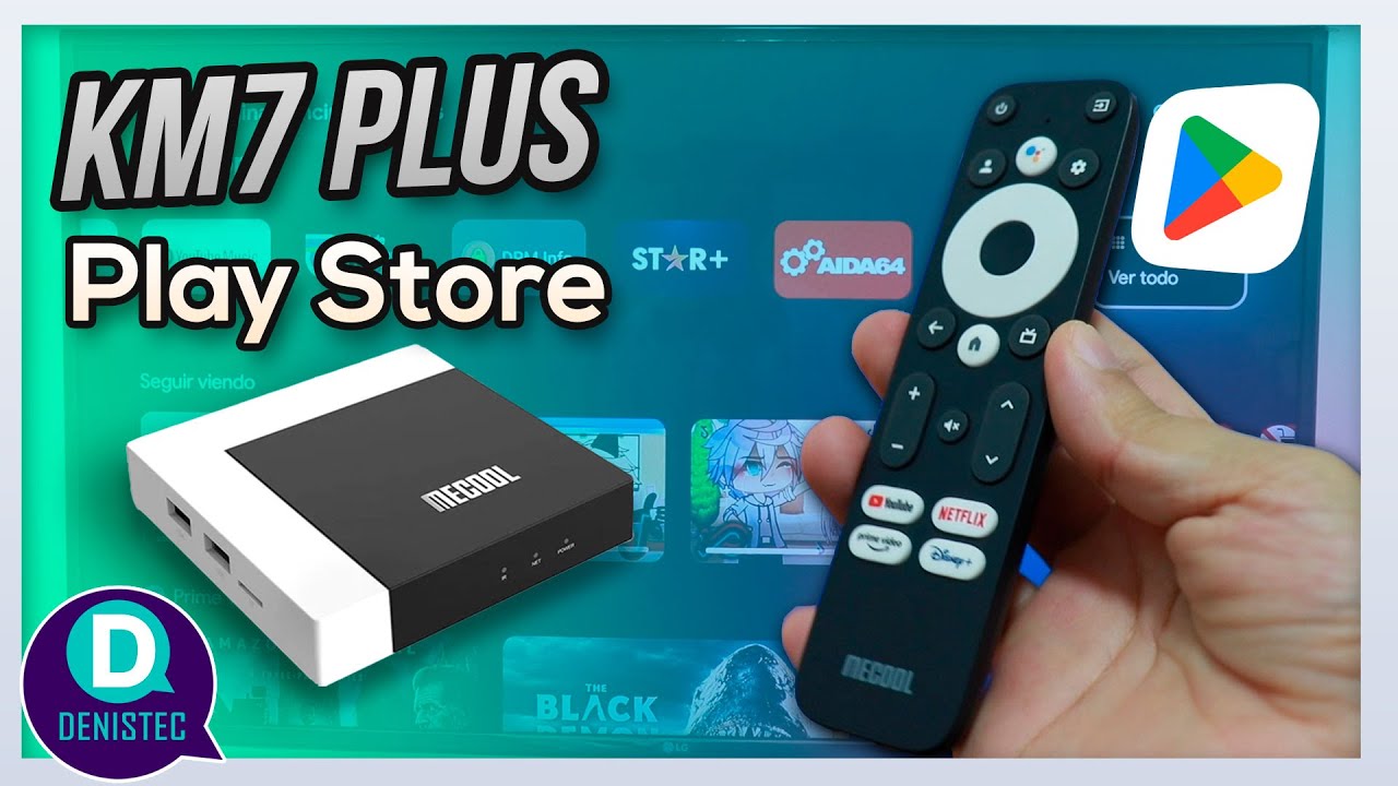 Abrir Play Store con un botón en TV BOX Mecool KM7 Plus ✅ [Guía Fácil] ✅
