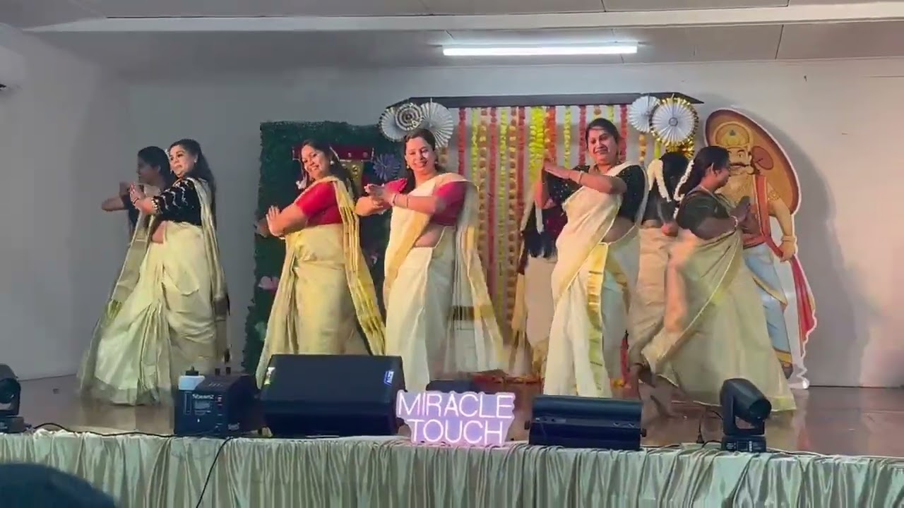 Middlemore Emergency Department onam celebration thiruvathira kali