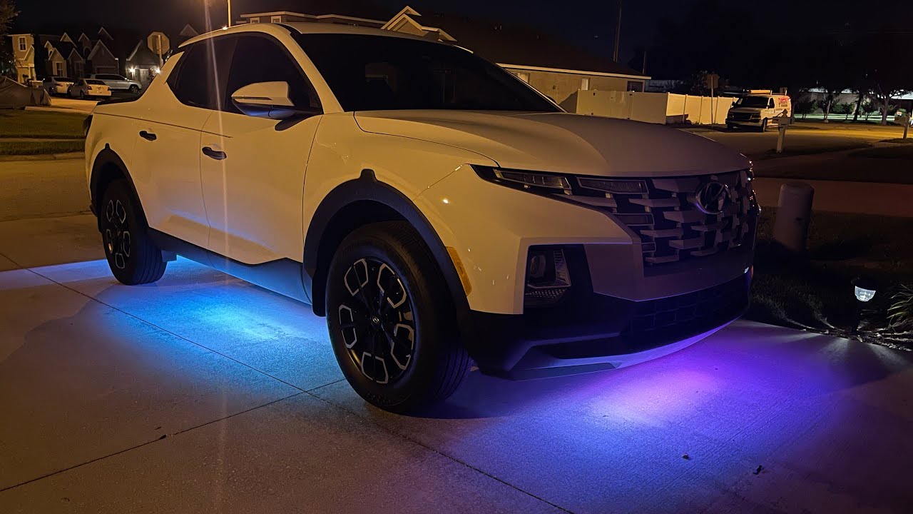 Hyundai Santa Cruz Underglow LED Lights