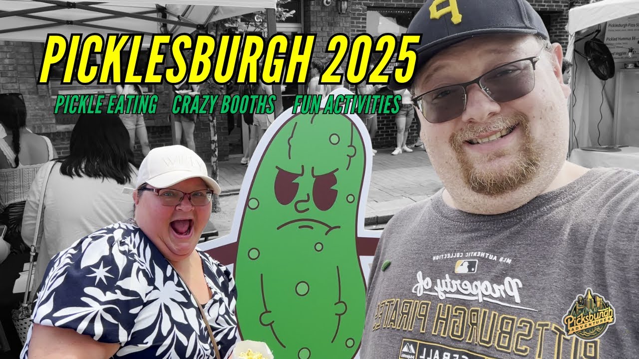 The CRAZIEST Picklesburgh Ever! 🥒 Pickle Eating Contest & Wild Pickle Fun!